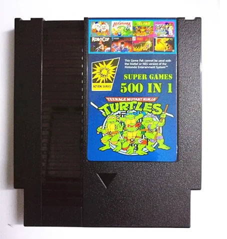 NES Game Card - 500 in 1 Game Cartridge